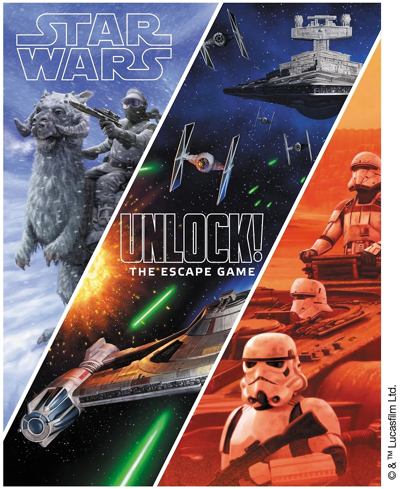 Space Cowboys Star Wars Unlock - The Escape Game Set, 193 Piece