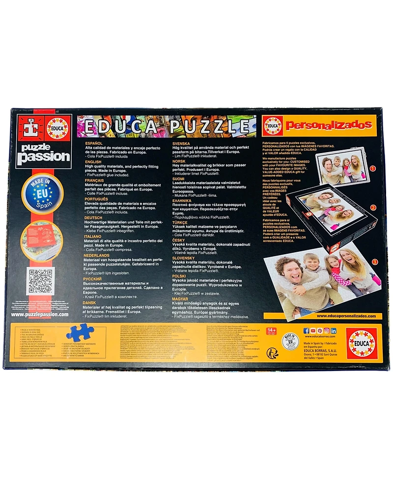 Educa Europe Landmarks Puzzle Set, 2001 Piece