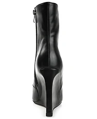 Journee Collection Women's Glorria Wedge Booties