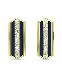 Giani Bernini Cubic Zirconia Huggie Hoop Earrings