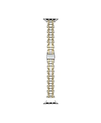 kate spade new york Pave Glitz Two-Hand Two-Tone Stainless Steel Bracelet Band for Apple Watch, 38mm, 40mm, 41mm