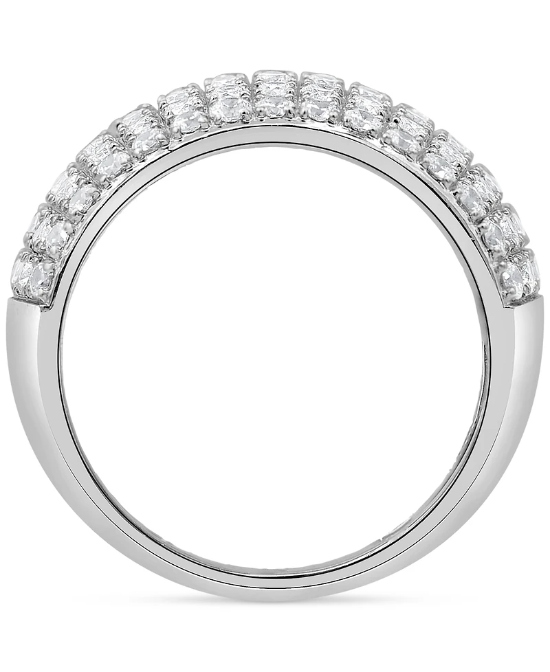 Diamond Multirow Cluster Statement Ring (2 ct. t.w.) 14k Gold