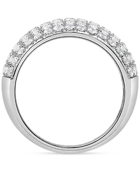 Diamond Multirow Cluster Statement Ring (2 ct. t.w.) 14k Gold