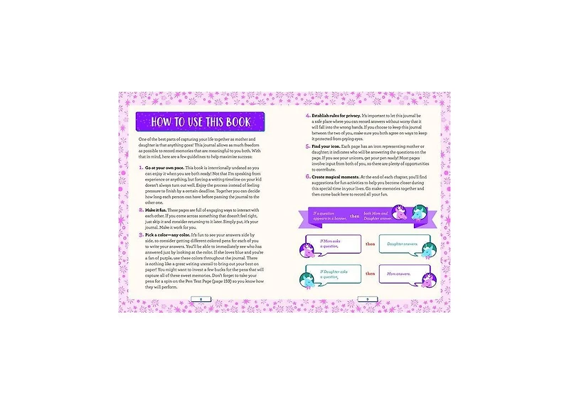 Between You & Me: An Interactive Journal for Mother & Daughter by Micah Lewis