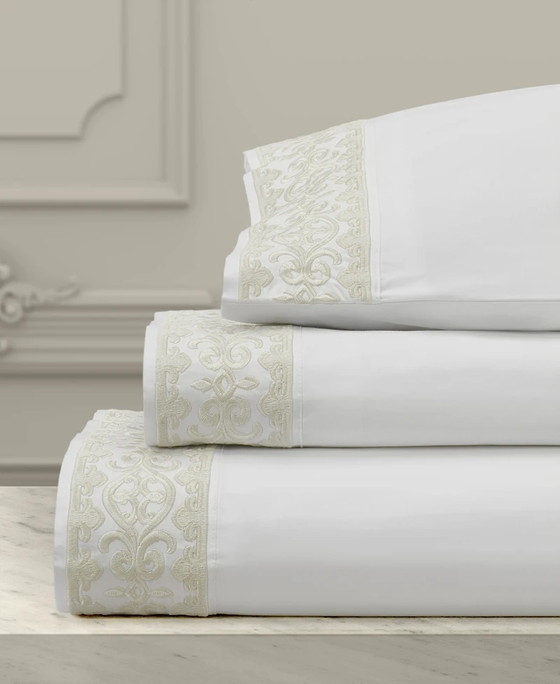 J Queen New York Majestic 4-Pc. Sheet Set, California King