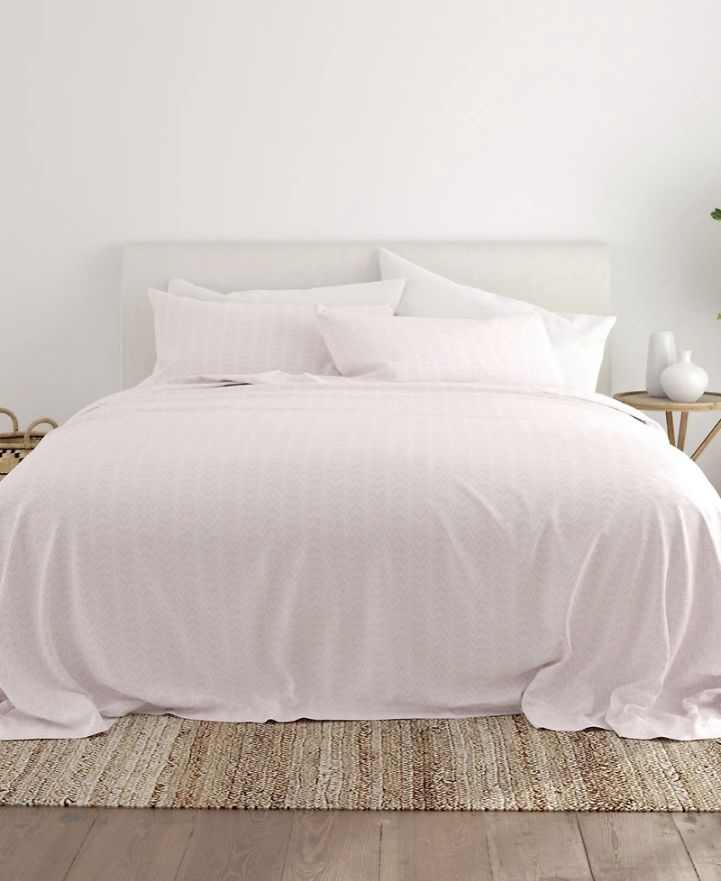 ienjoy Home The Boho & Beyond Premium Ultra Soft Pattern -Pc. Sheet Set