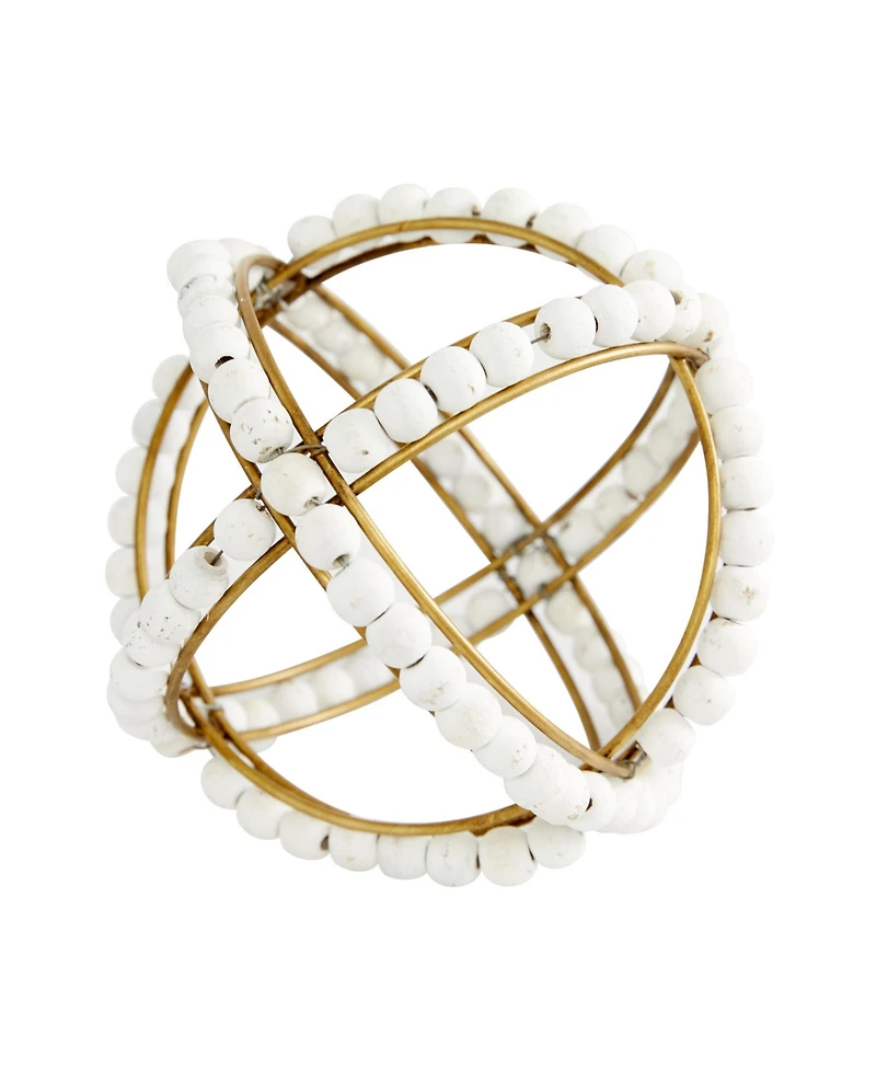 Metal Farmhouse Geometric Sculpture, Set of 2