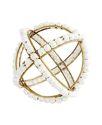 Metal Farmhouse Geometric Sculpture, Set of 2