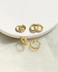 Girls Crew Walk of Fame Hoop Earring Set