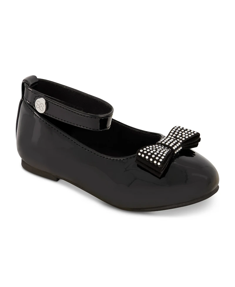 Jessica Simpson Toddler Girls Amy Bow Ballet Flats
