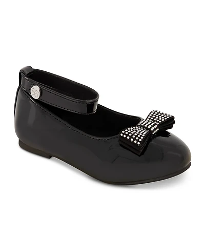 Jessica Simpson Toddler Girls Amy Bow Ballet Flats