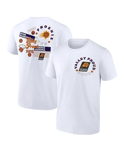 Men's Fanatics White Phoenix Suns Street Collective T-shirt