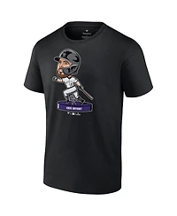 Men's Nike Kris Bryant Black Colorado Rockies Bobblehead T-shirt