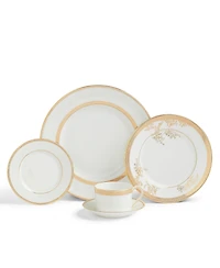 Vera Wang Wedgwood Dinnerware, Lace Gold 10 Piece Set