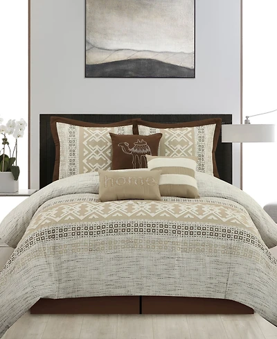 Stratford Park Anaya 7-Piece Comforter Set, Queen