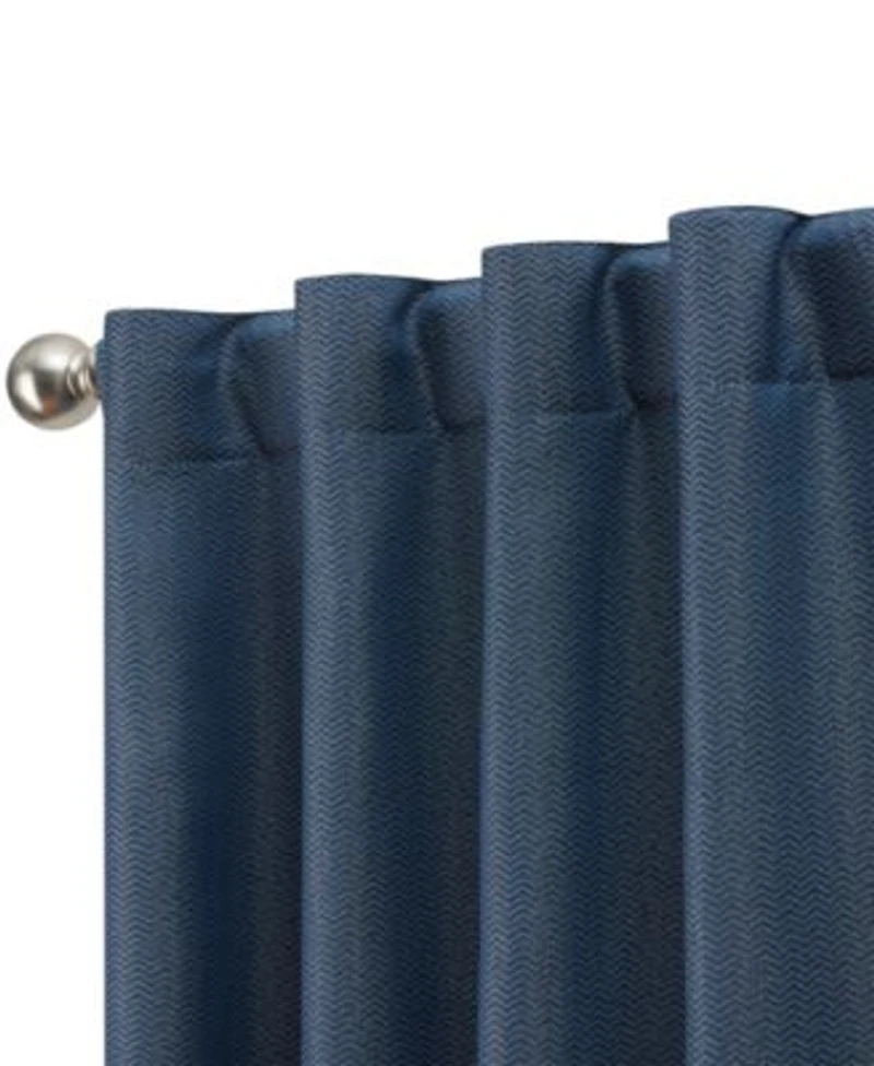 Nautica Virginia Ultimate Blackout Back Tab Window Curtain Panel Pair Collection
