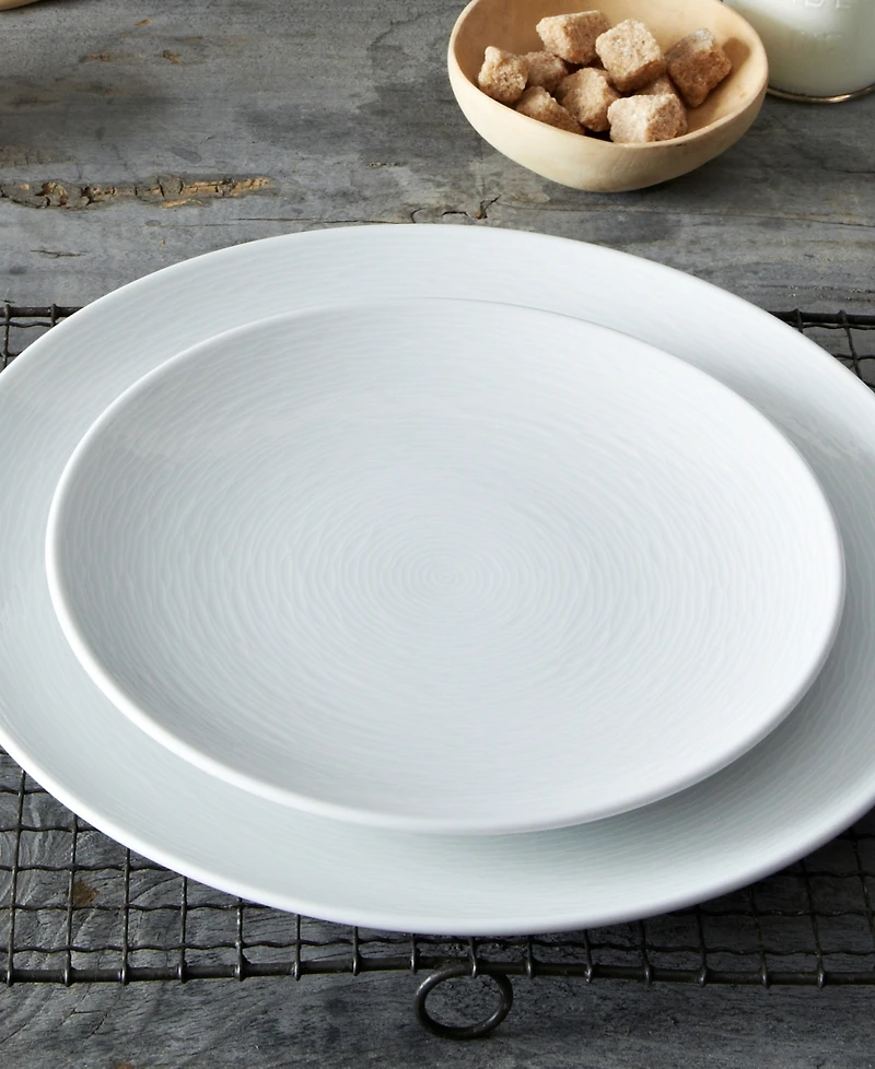 Noritake Swirl Coupe Salad Plates, Set of 4