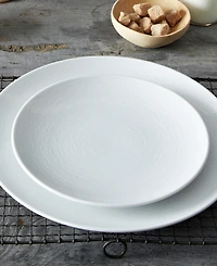 Noritake Swirl Coupe Salad Plates, Set of 4