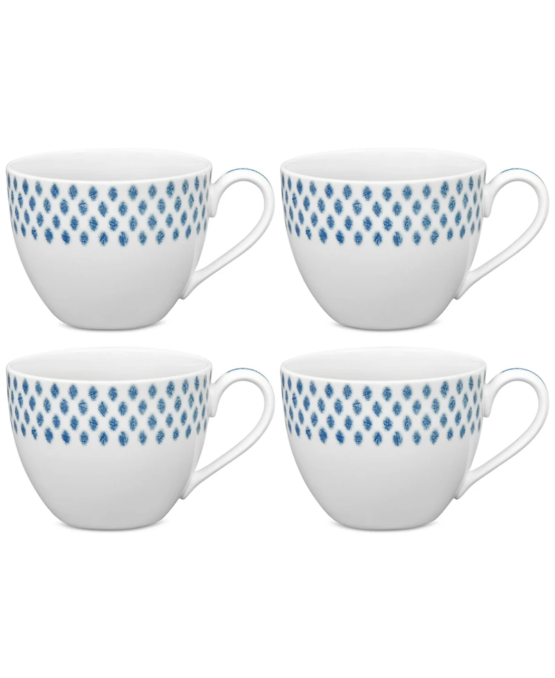 Noritake Hammock Cups, Set of 4