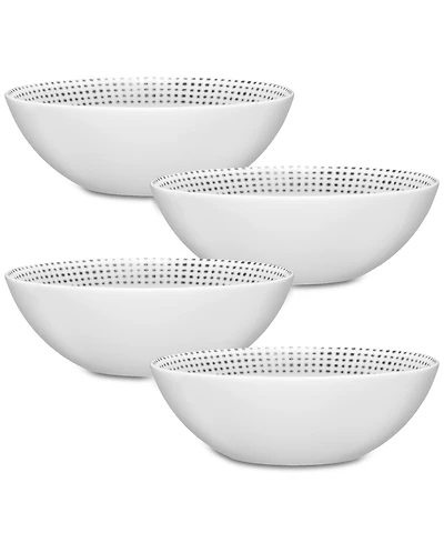 Noritake Hammock Cereal Bowls, Set of 4