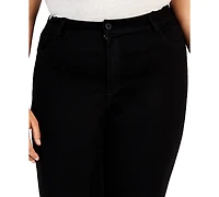 Celebrity Pink Trendy Plus High Rise Skinny Ankle Jeans