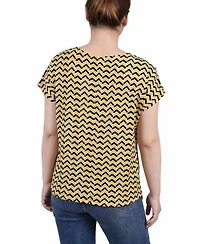 Petite Short Extended Sleeve Top