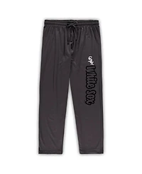 Women's Concepts Sport Charcoal Chicago White Sox Plus Size Jersey Tank Top and Pants Sleep Set