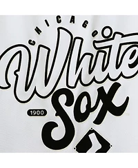 Women's The Wild Collective White Chicago Sox Open Back Twist-Tie Tank Top