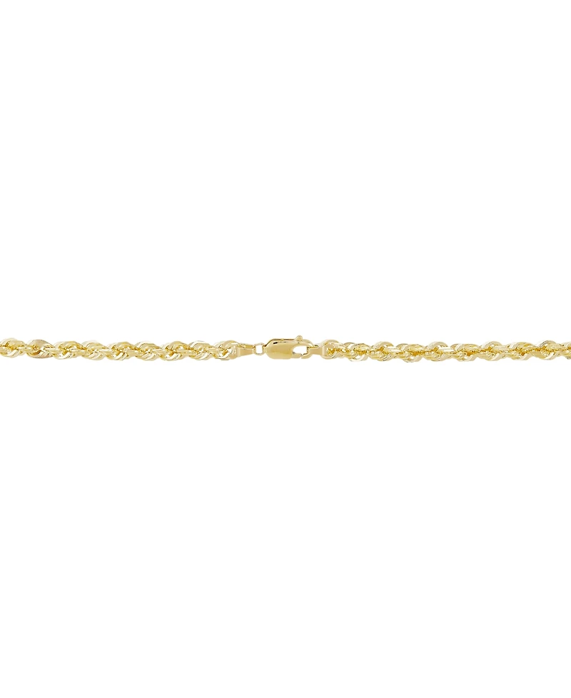 Glitter Rope Link 26" Chain Necklace in 14k Gold, Created for Macy's
