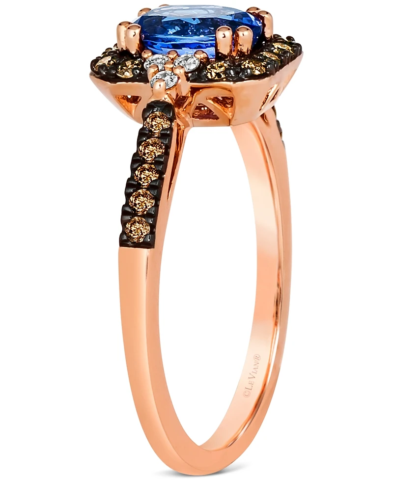 Le Vian Blueberry Tanzanite (3/4 ct. t.w.) & Diamond (1/4 ct. t.w.) in 14k Rose Gold