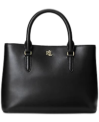 Leather Small Marcy Satchel