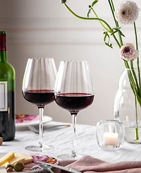 Villeroy & Boch Rose Garden Red Wine Glass, Set of 4