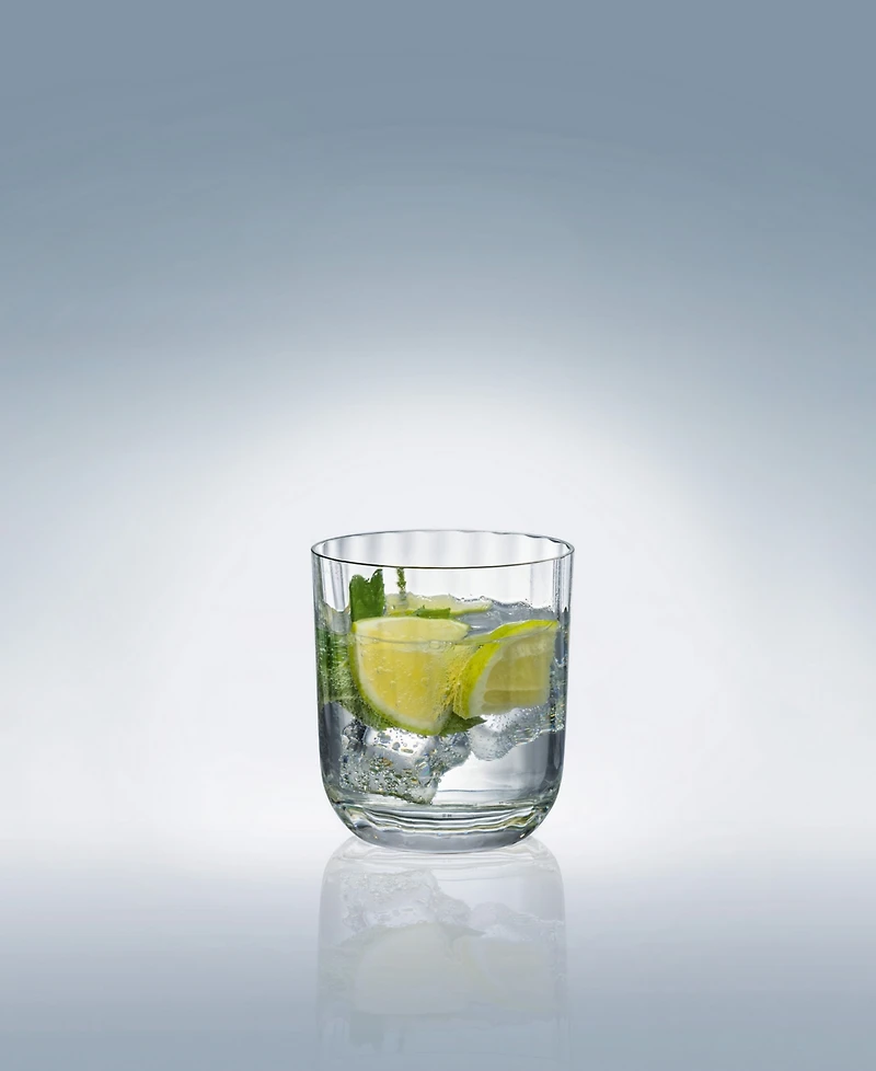 Villeroy & Boch Rose Garden Double Old Fashioned Glass, Set of 4
