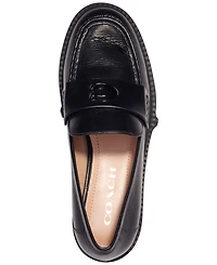Coach Women's Leah Platform Lug Sole Loafers