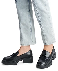 Coach Women's Leah Platform Lug Sole Loafers