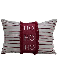 Vibhsa Hohoho Christmas Decorative Pillow, 14" x 24"