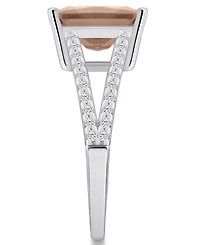 Macy's Morganite and Diamond Accent Ring 14K Gold