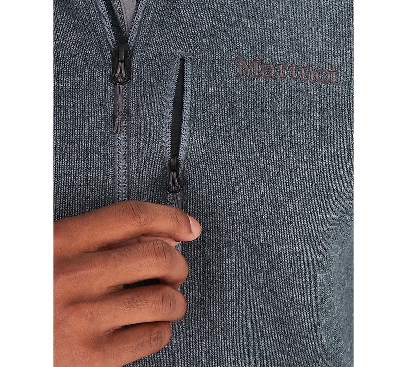 Marmot Men's Drop Line Full Zip Sweater Fleece Jacket