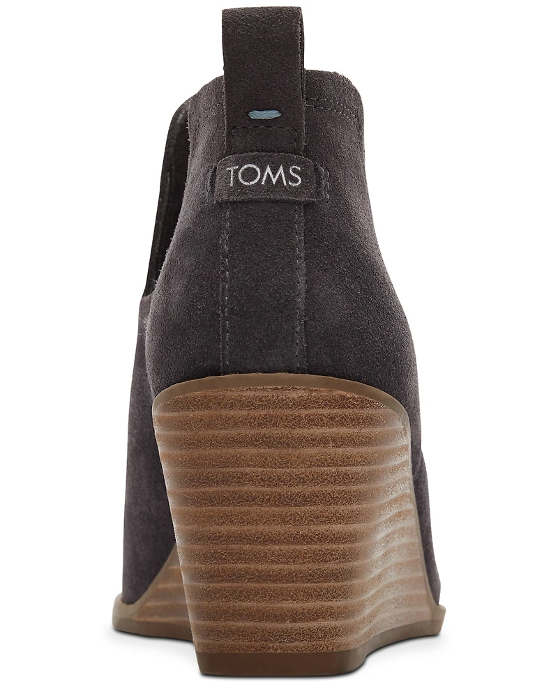 Toms Women's Kallie Wedge Booties