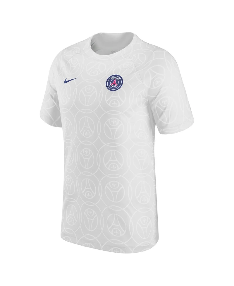 Men's Nike Gray Paris Saint-Germain 2022/23 Pre-Match Top