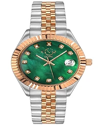 Gevril Women's Naples Swiss Quartz Two-Tone Stainless Steel Bracelet Watch 34mm