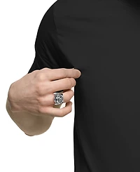 Effy Men's Tiger Ring in Sterling Silver