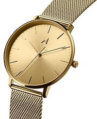 Mvmt Men's Legacy Slim Gold-Tone Mesh Bracelet Watch 42mm