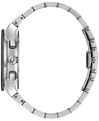 Bulova Men's Chronograph Modern Millennia Stainless Steel Bracelet Watch 41mm