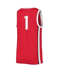 Nike Youth Boys and Girls #1 Ohio State Buckeyes Throwback Team Replica Basketball Jersey