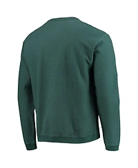 Men's League Collegiate Wear Green Michigan State Spartans Timber Pullover Sweatshirt