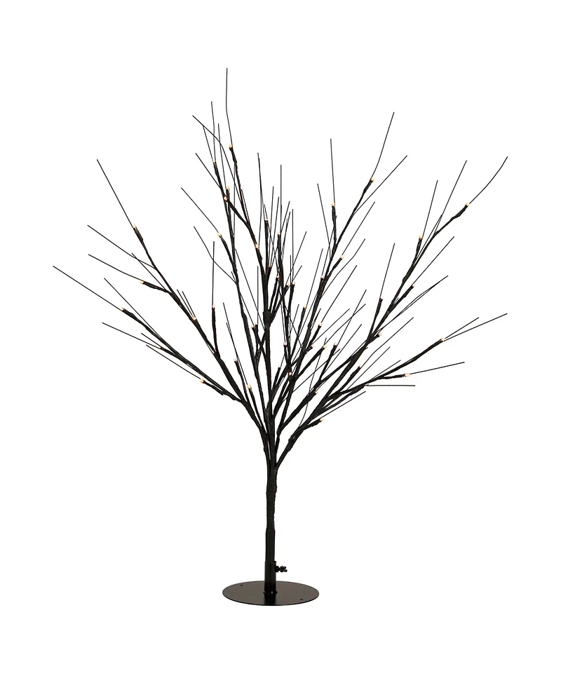 Led Lighted Halloween Twig Tree with Warm White Lights, 39"