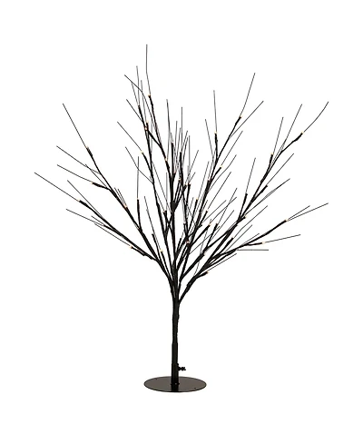Led Lighted Halloween Twig Tree with Warm White Lights, 39"