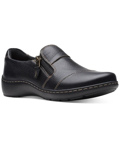 Clarks Women's Cora Harbor Zip Flats