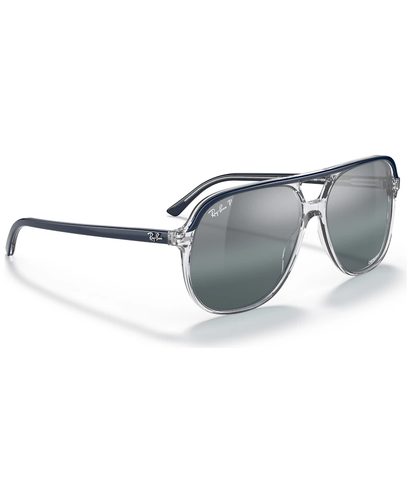 Ray-Ban Unisex Polarized Sunglasses, RB2198 Bill Chromance